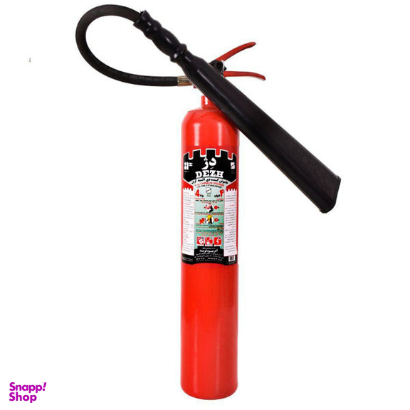 کپسول آتشنشانی CO2 دژ ظرفیت 4 کیلوگرم