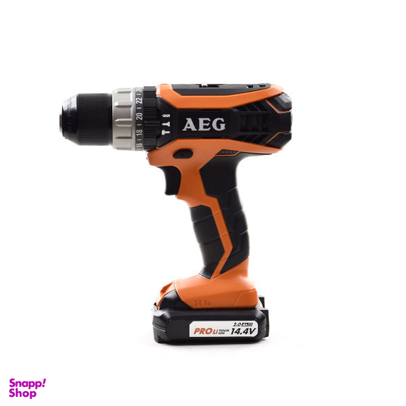دریل پیچ گوشتی شارژی آاگ مدل BSB 14 G3 LI-202KIT 1X