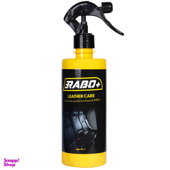 اسپری براق کننده و محافظ چرم نانو رابو مدل LEATHER CARE حجم 500 میلی لیتر