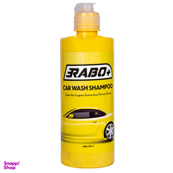 شامپو بدنه اتومبیل نانو رابو پلاس مدل CAR SHAMPOO حجم 500 میلی لیتر