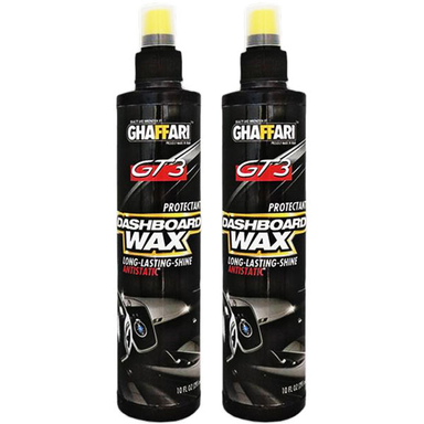 واکس داشبورد خودرو غفاری مدل GT3 حجم 295 میلی لیتر بسته 2 عددی