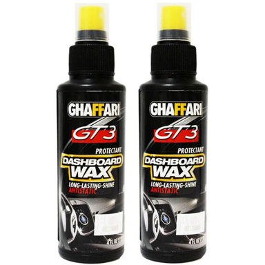 واکس داشبورد خودرو غفاری (Ghaffari) مدل GT3 حجم 120 میلی لیتر بسته 2 عددی