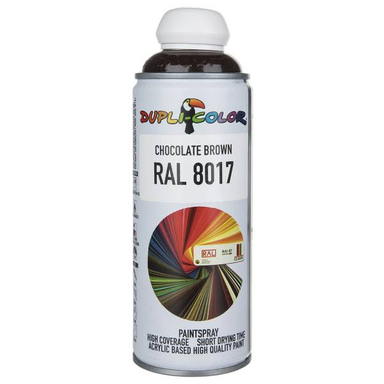 اسپری رنگ قهوه ای شکلاتی دوپلی کالر مدل RAL 8017 حجم 400 میلی لیتر