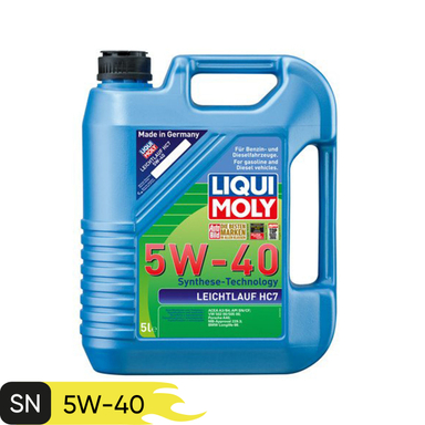 روغن موتور خودرو لیکومولی مدل Leichtlauf HC7 5W-40 حجم 5 لیتر