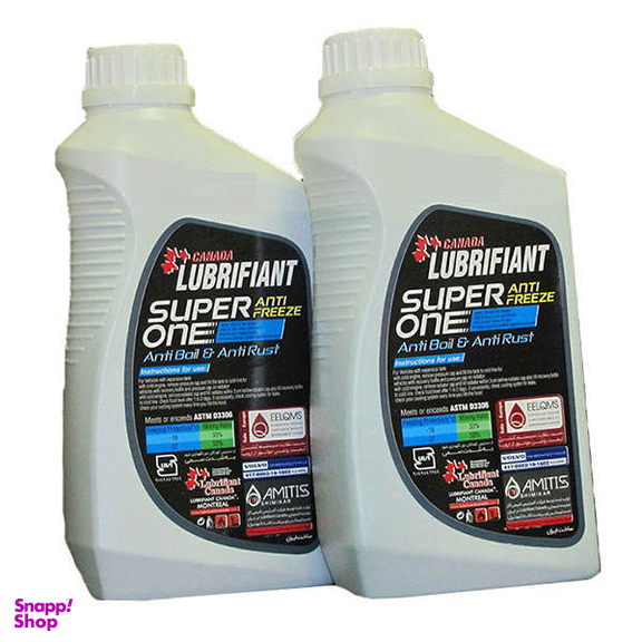 ضد یخ خودرو کانادا لوبریفنت مدل Super One حجم 2 لیتر بسته 2 عددی