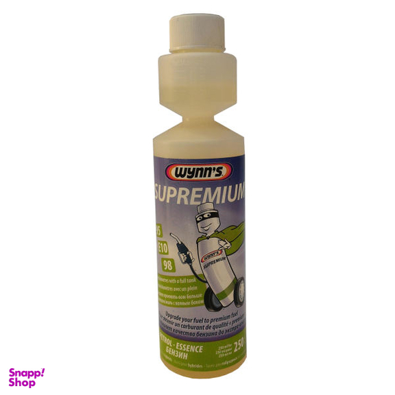 مکمل سوخت خودرو وینز مدل supremium حجم 250 میلی لیتر