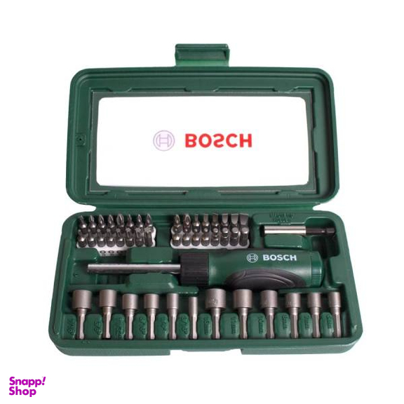 مجموعه 46 عددی پیچ گوشتی و سری پیچ گوشتی بوش (Bosch) مدل 2607019504