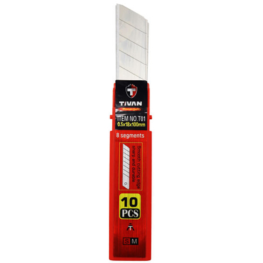 تیغ کاتر تیوان (Tivan) مدل YP-T01 مجموعه 200 عددی