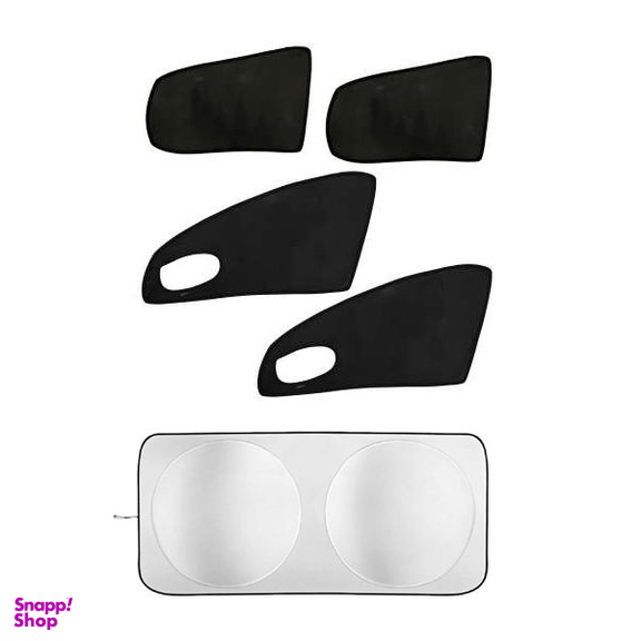 آفتاب گیر شیشه خودرو پاسیکو مدل P526 مناسب برای پژو 206 بسته 5 عددی