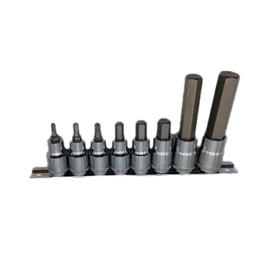 مجموعه 8 عددی آچار بکس آلن هاردکس مدل S12-H-8PC