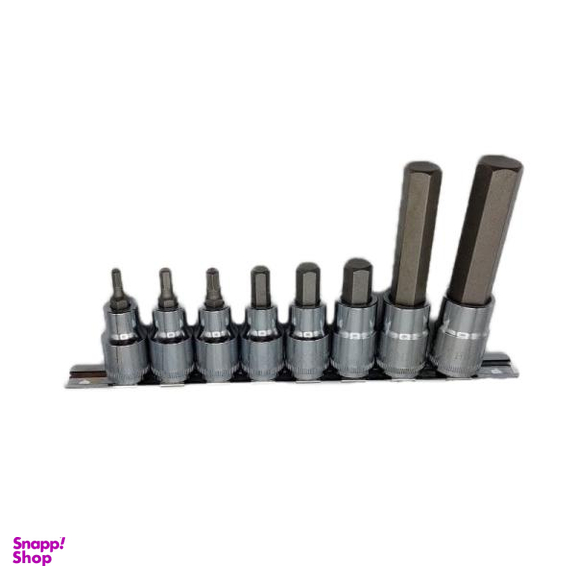 مجموعه 8 عددی آچار بکس آلن هاردکس مدل S12-H-8PC