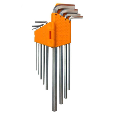 آچار آلن ستاره ای اینکو کد K0-0011092 مجموعه 9 عددی