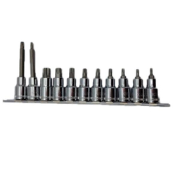 مجموعه 11 عددی آچار بکس آلن ستاره ای هاردکس مدل S12-T-11PC