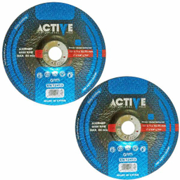 صفحه سنگ برش آهن اکتیو تولز مدل 180X3 بسته 2 عددی