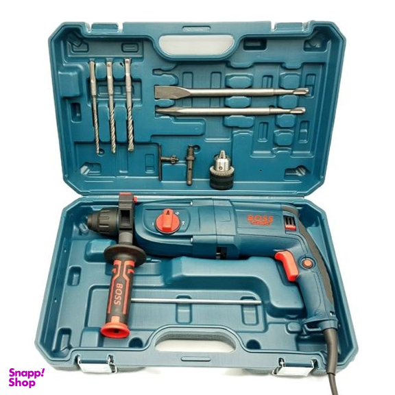 مجموعه 11 عددی دریل بتن کن باس سه کاره صنعتی مدل Industrial New 26sre