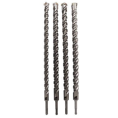مجموعه 4 عددی مته 4 شیار الماسه مدل گوریلا کد YPT-22242628-460