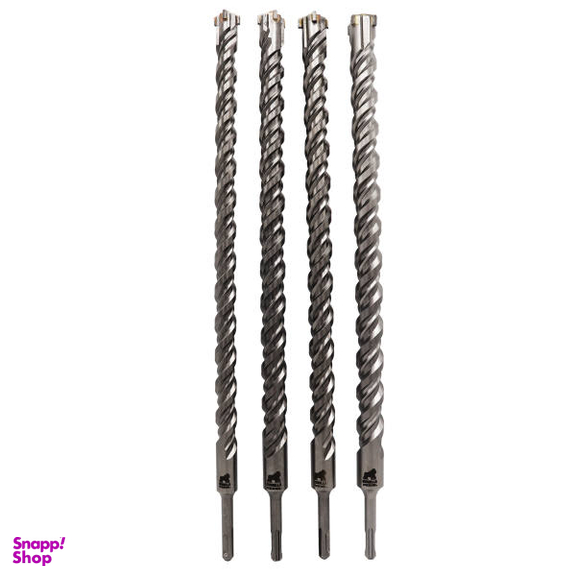 مجموعه 4 عددی مته 4 شیار الماسه مدل گوریلا کد YPT-22242628-460