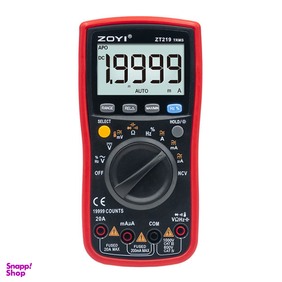 مولتی متر دیجیتال زویی مدل ZT-219