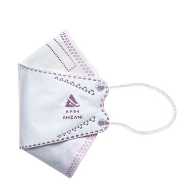 ماسک تنفسی انزانی مدل سه بعدی PK02 بسته 20 عددی