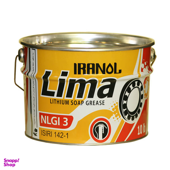 گریس نسوز ایرانول مدل لیما وزن 5 کیلوگرم