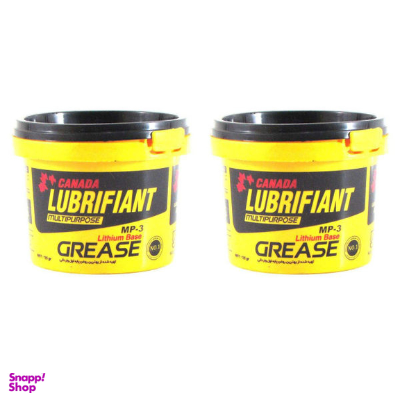 گریس نسوز کانادا لوبریفنت مدل MP-3 Lithium Base حجم 115 میلی لیتر بسته دو عددی
