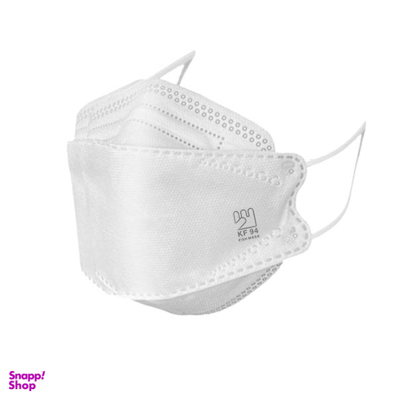 ماسک تنفسی حافظ مدل سه بعدی چهار لایه 3D-KF94WB بسته 25 عددی