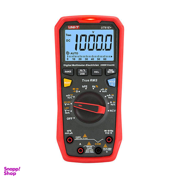 مولتی متر دیجیتال یونیتی مدل +UT61E