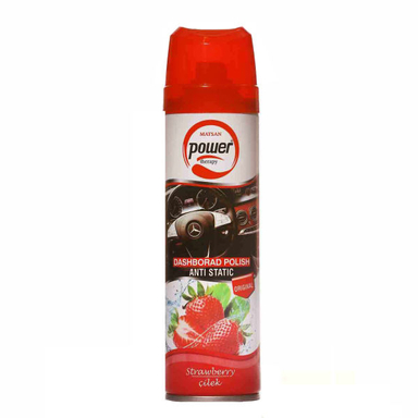اسپری پولیش داشبورد پاور مدل sterawberry حجم 225 میلی لیتر