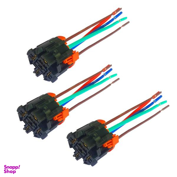 سوکت رله فن کد 2 مناسب برای پژو 405 بسته 3 عددی