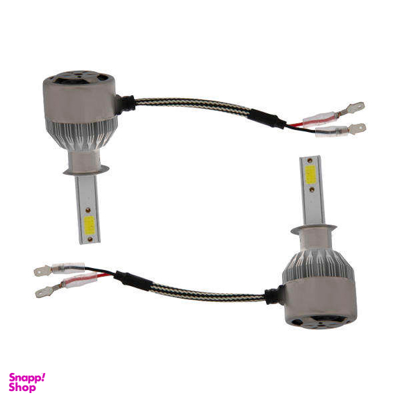 لامپ هدلایت خودرو مدل C6 H1 مناسب برای پژو 206 بسته دو عددی