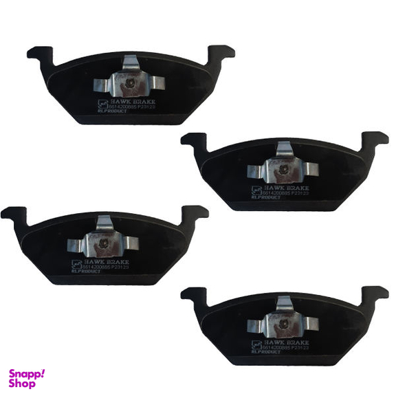 لنت ترمز جلو هاک بریک مدل P23123 مناسب برای برلیانس H330 - H320