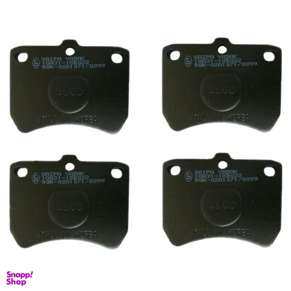 لنت ترمز جلو سکو کد 17698 مناسب برای پراید