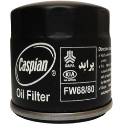 فیلتر روغن خودرو کاسپین مدل FW68/80 مناسب برای پراید 141