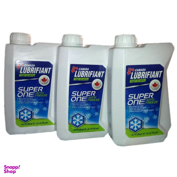 ضد یخ خودرو کانادا لوبریفنت مدل Super One حجم 1 لیتر بسته 3 عددی