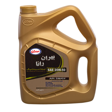 روغن موتور خودرو بهران مدل Rana SAE 20W50 حجم 4 لیتر