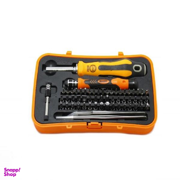 پیچ گوشتی و سری پیچ گوشتی جاکمی مدل JM-6092B مجموعه 58 عددی