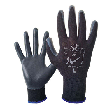 دستکش ایمنی استاد مدل L مجموعه 10 عددی