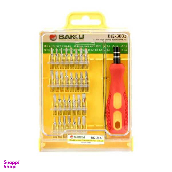 ابزار باکو (Baku) مدل موبایلی کد Bk-3032 مجموعه 32 عددی