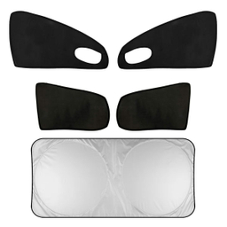 آفتاب گیر خودرو رویال اسپرت مدل UV RESISTANT مناسب برای پژو 207 مجموعه 5 عددی