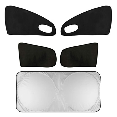 آفتاب گیر خودرو رویال اسپرت مدل UV RESISTANT مناسب برای پژو 207 مجموعه 5 عددی