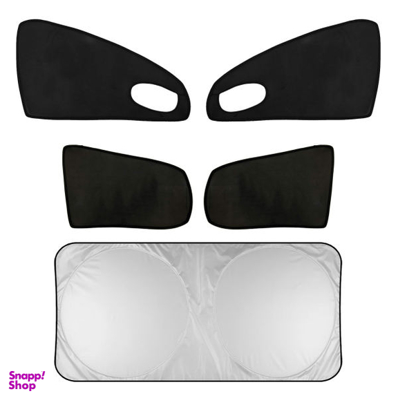 آفتاب گیر خودرو رویال اسپرت مدل UV RESISTANT مناسب برای پژو 207 مجموعه 5 عددی