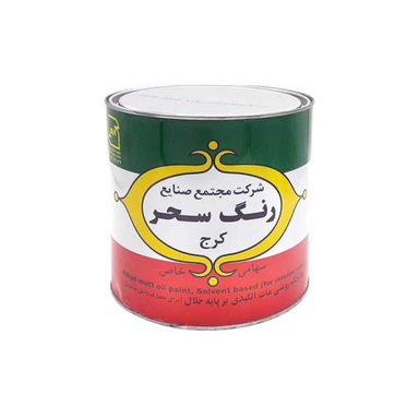 رنگ روغن سفید مات سحر (Sahar) کد 711 وزن 4 کیلوگرم