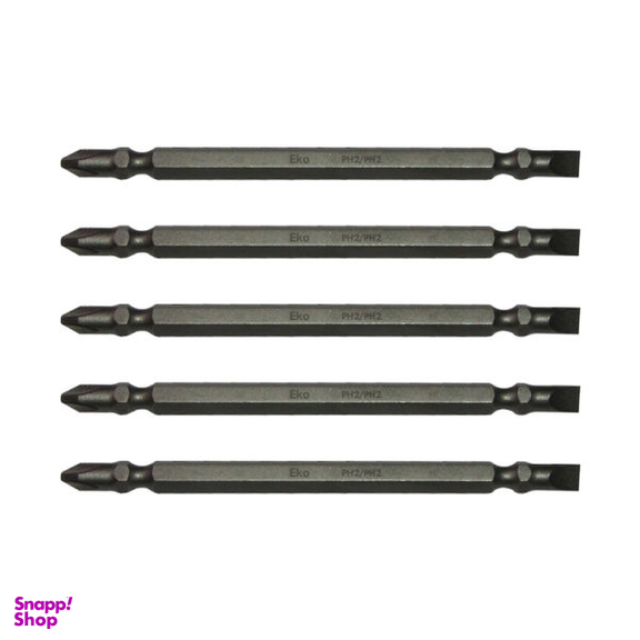 مجموعه 5 عددی سری پیچ گوشتی دو سو چهار سو اکو مدل E-110mm