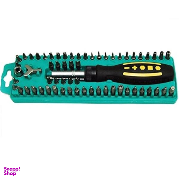 مجموعه 62 عددی سری پیچ گوشتی پروسکیت مدل SD-205