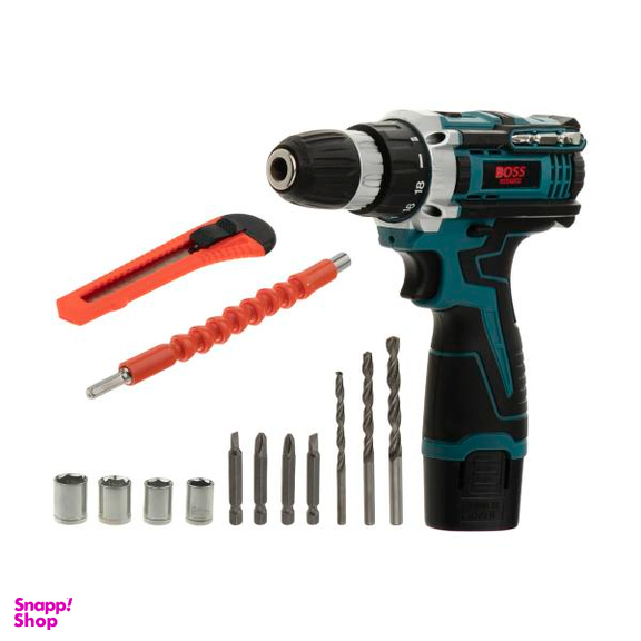 مجموعه 23 عددی دریل پیچ گوشتی باس کدB-S123SLS0226