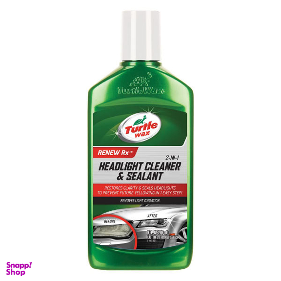 پولیش تمیز کننده چراغ خودرو ترتل واکس مدل T-43 حجم 266 میلی لیتر