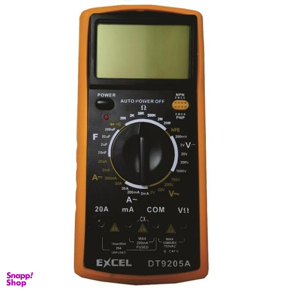 مولتی متر دیجیتال اکسل مدل DT9205A