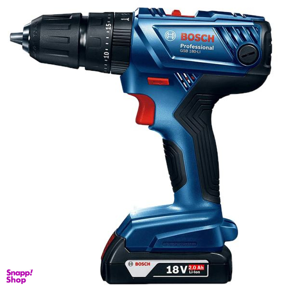 دریل پیچ گوشتی شارژی چکشی بوش مدل GSB 180 LI Pro 3