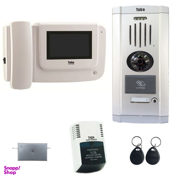 دربازکن تصویری تابا مدل TB1043V1card مجموعه 6 عددی