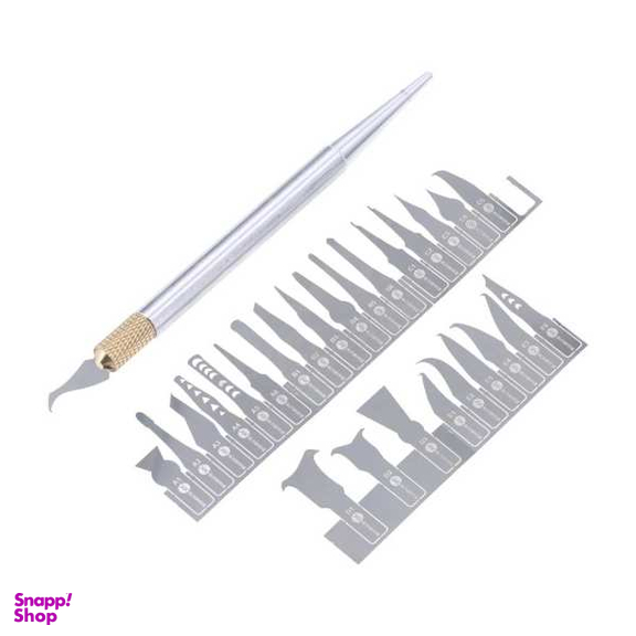 مجموعه 28 عددی تیغ و کاردک تعویض آی سی سانشاین مدل SS-101A